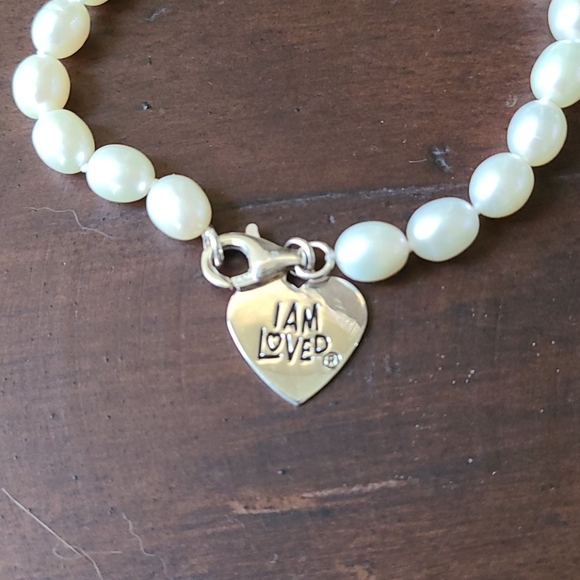 Helzberg Sterling and Freshwater Pearl Bracelet - Picture 3 of 4